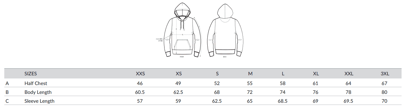 Hoodie Unisex mit schwarzem Strass und Engelsflügeln - Bio Baumwolle - HORSEANDANGELS