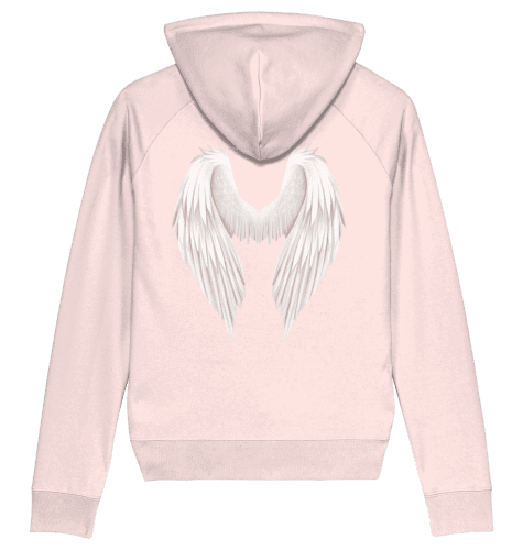 Pferde Hoodie Damen mit silbernen Strass - Flügeln - HORSEANDANGELS