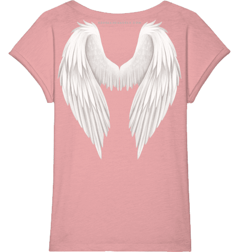 Pferde T-Shirt Bio - born to be wild guided by angels