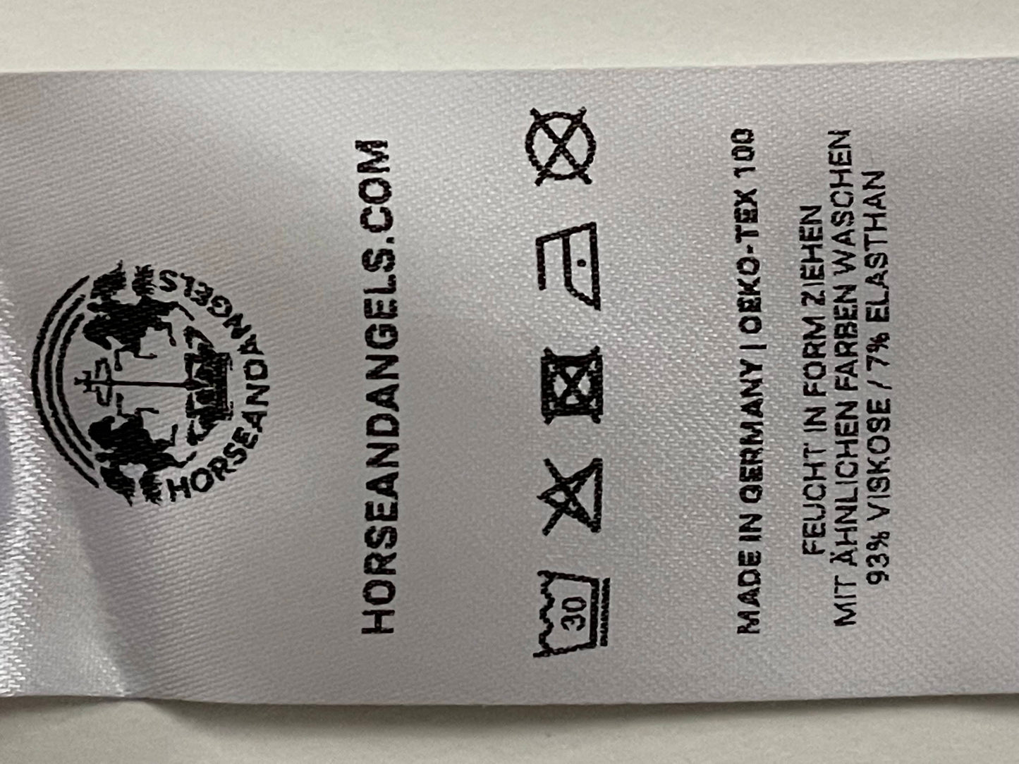 Reitshirt kurzarm Damen mit Strass