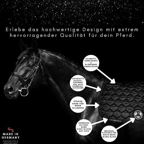 Dressur Pferde - Schabracke MADE IN GERMANY - HORSEANDANGELS