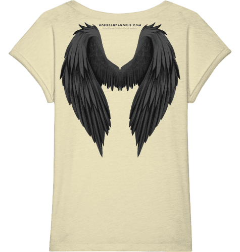Pferde T-Shirt Damen - Bio Baumwolle - Eat - Sleep - Ride - Repeat - HORSEANDANGELS