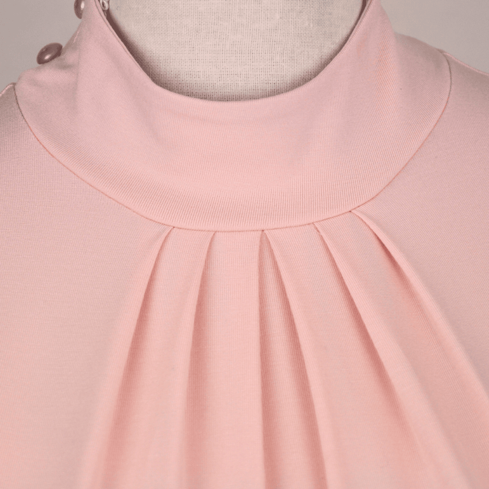 Reitbluse - Reitshirt langarm Damen mit Strass "Rose Elegance" - HORSEANDANGELS
