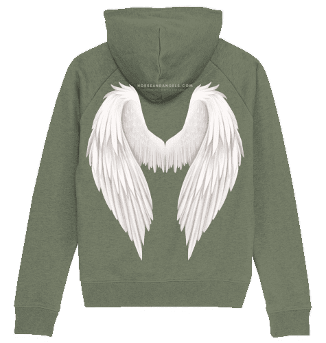 Reiter Pferde Hoodie Damen - eat, sleep, ride, repeat - Bio Baumwolle - HORSEANDANGELS