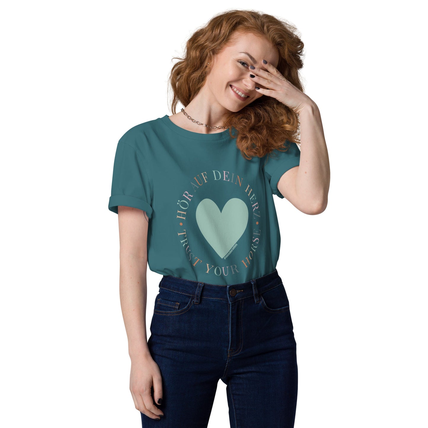 TRUST YOUR HORSE - @mindfulhorselove - Unisex - Bio - Baumwoll - T-Shirt - HORSEANDANGELS