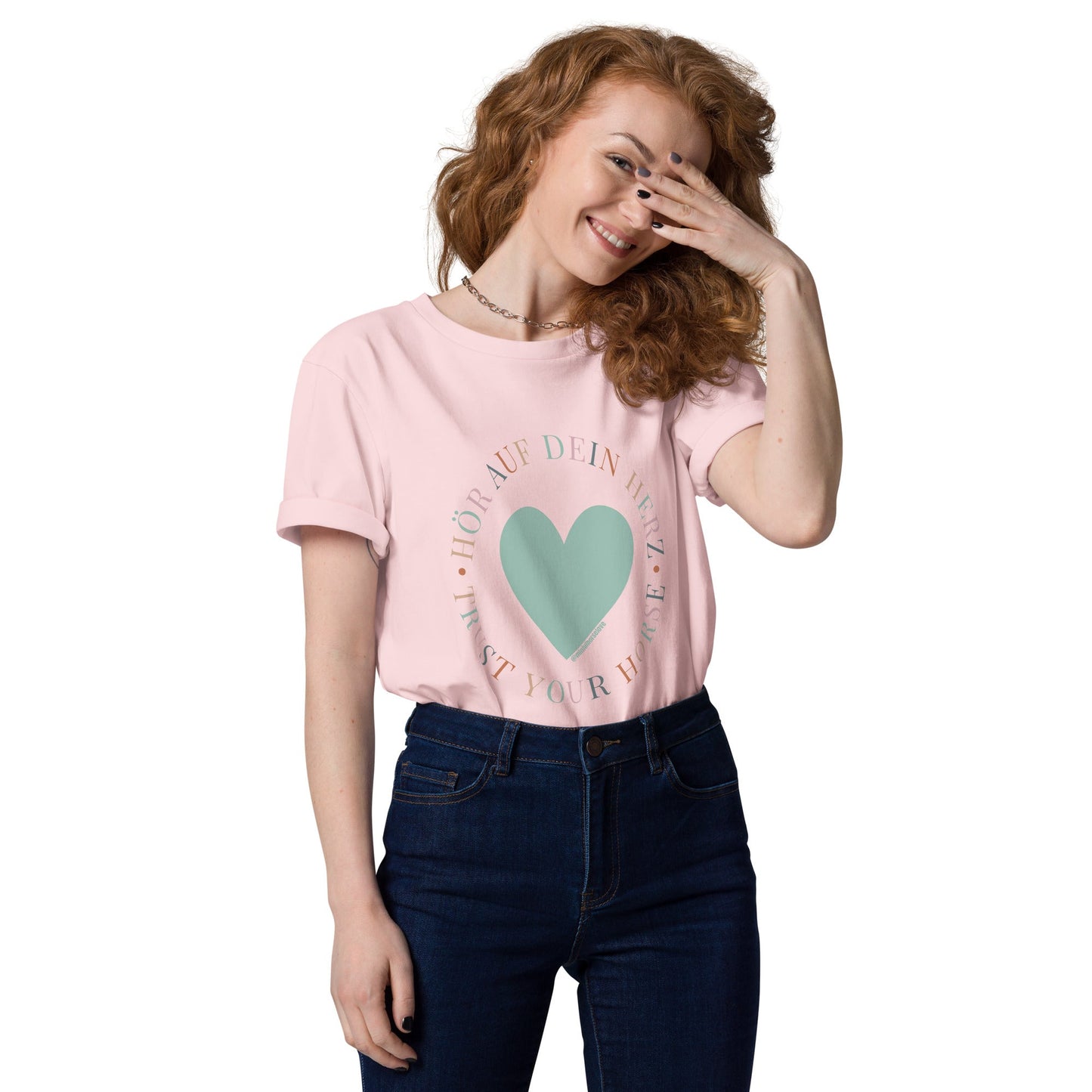 TRUST YOUR HORSE - @mindfulhorselove - Unisex - Bio - Baumwoll - T-Shirt - HORSEANDANGELS