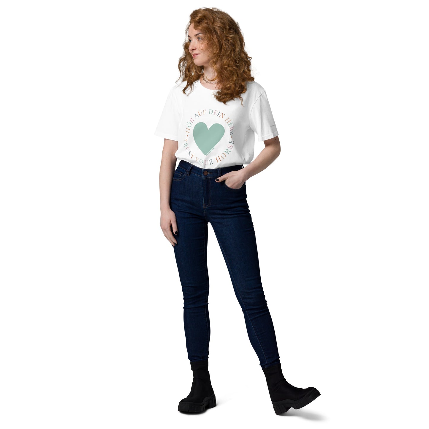 TRUST YOUR HORSE - @mindfulhorselove - Unisex - Bio - Baumwoll - T-Shirt - HORSEANDANGELS