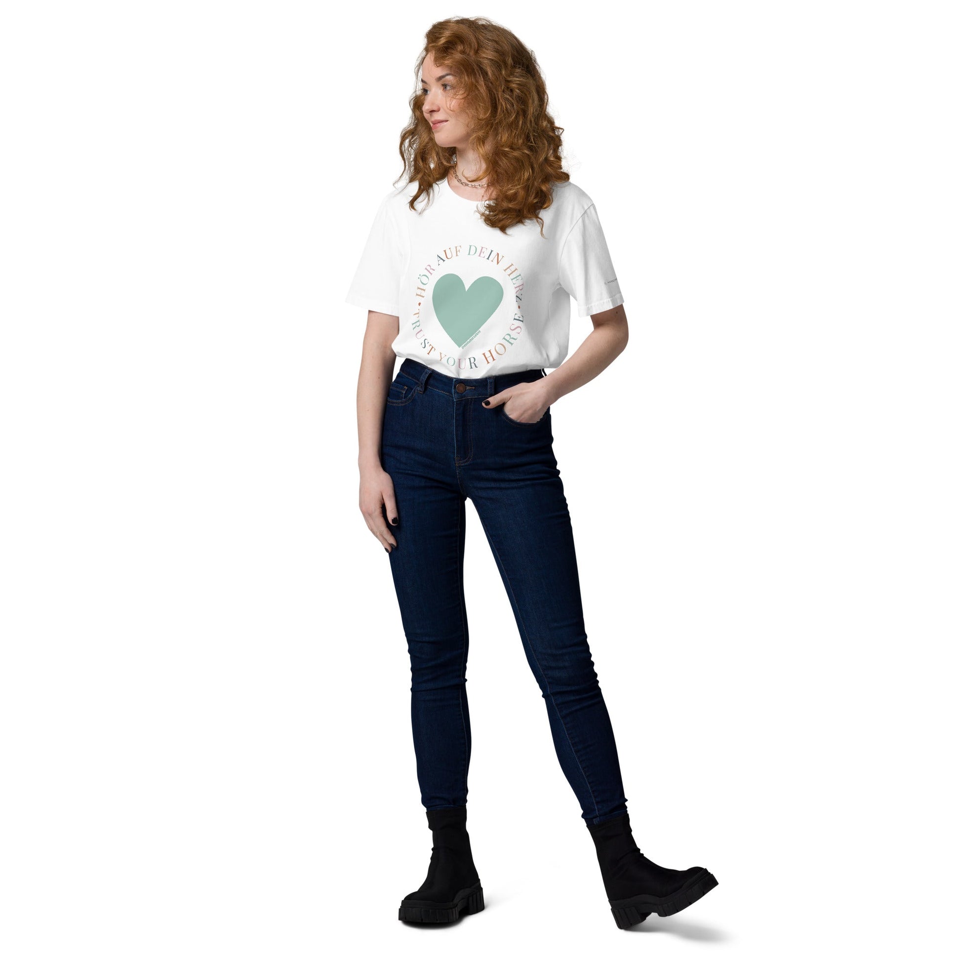 TRUST YOUR HORSE - @mindfulhorselove - Unisex - Bio - Baumwoll - T-Shirt - HORSEANDANGELS