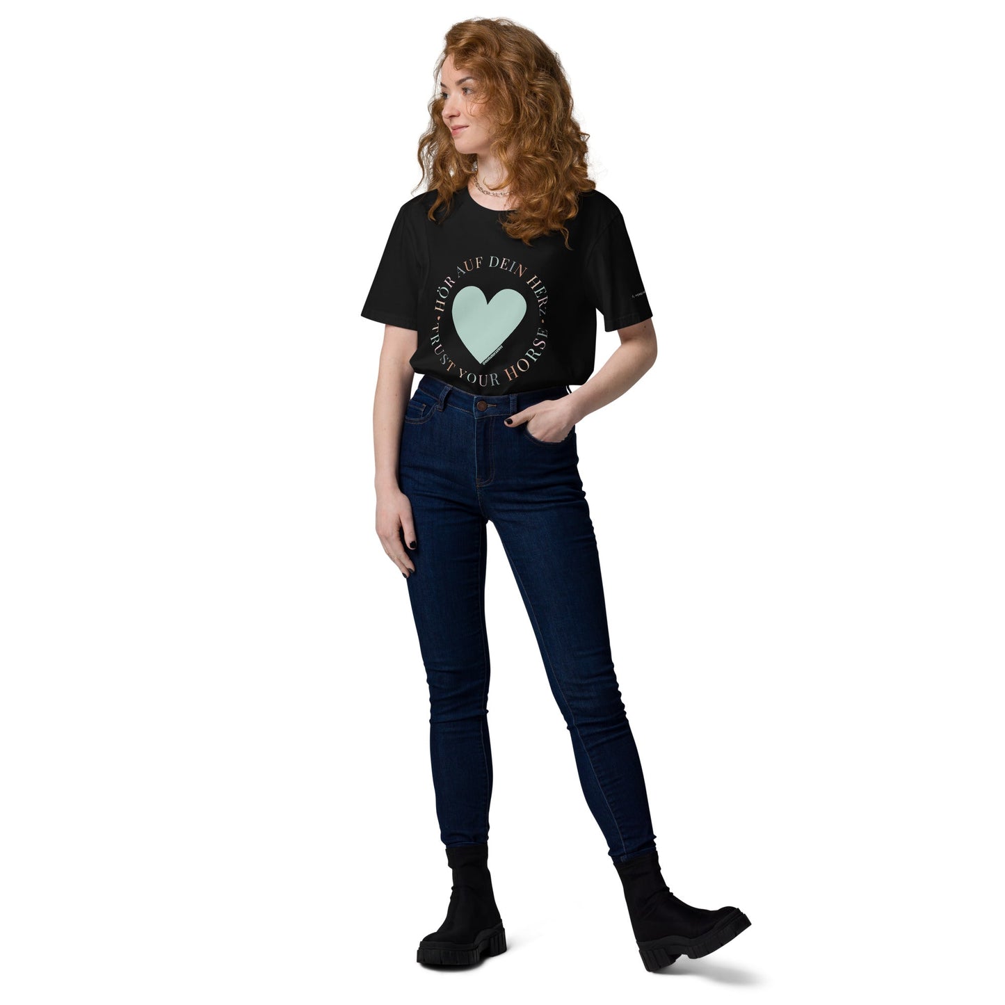 TRUST YOUR HORSE - @mindfulhorselove - Unisex - Bio - Baumwoll - T-Shirt - HORSEANDANGELS