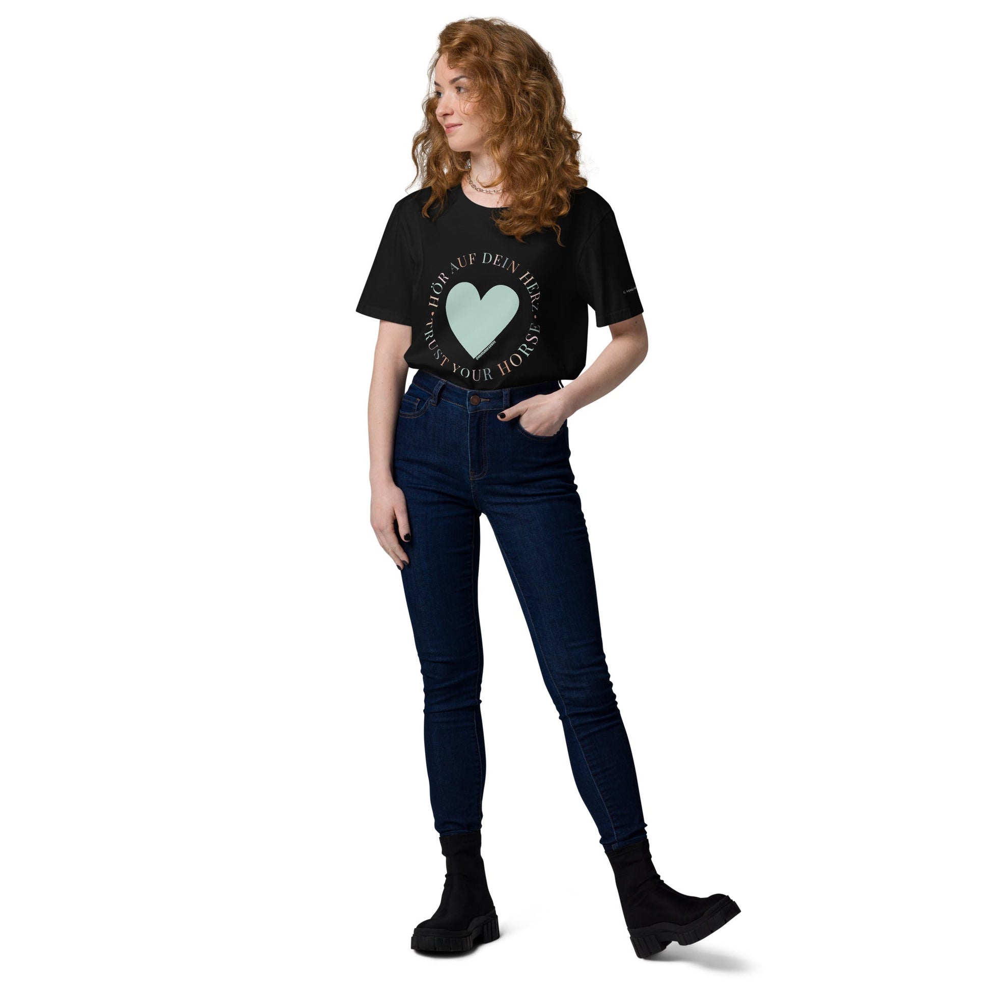 TRUST YOUR HORSE - @mindfulhorselove - Unisex - Bio - Baumwoll - T-Shirt - HORSEANDANGELS