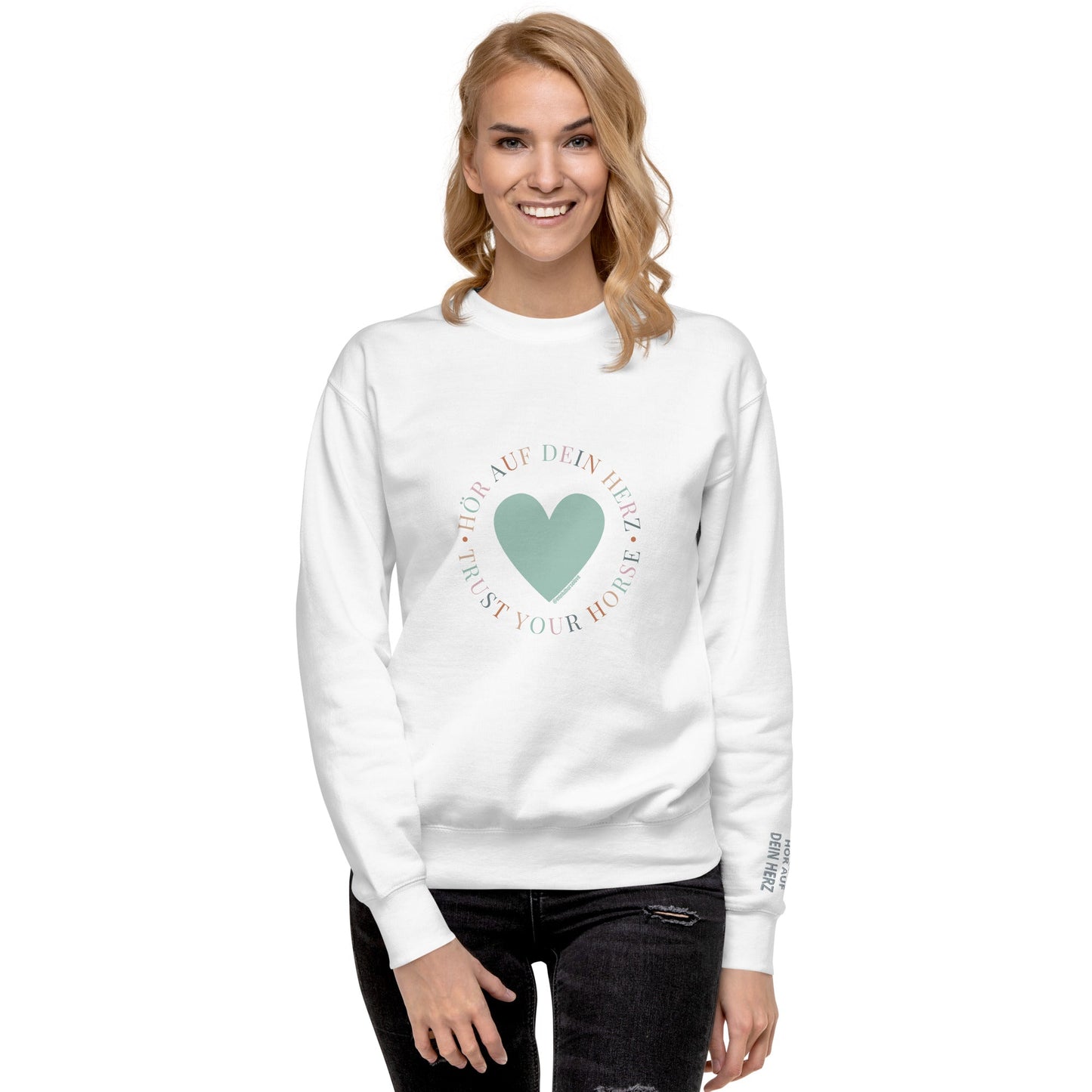 TRUST YOUR HORSE - @mindfulhorselove - Unisex - Premium - Pullover - HORSEANDANGELS