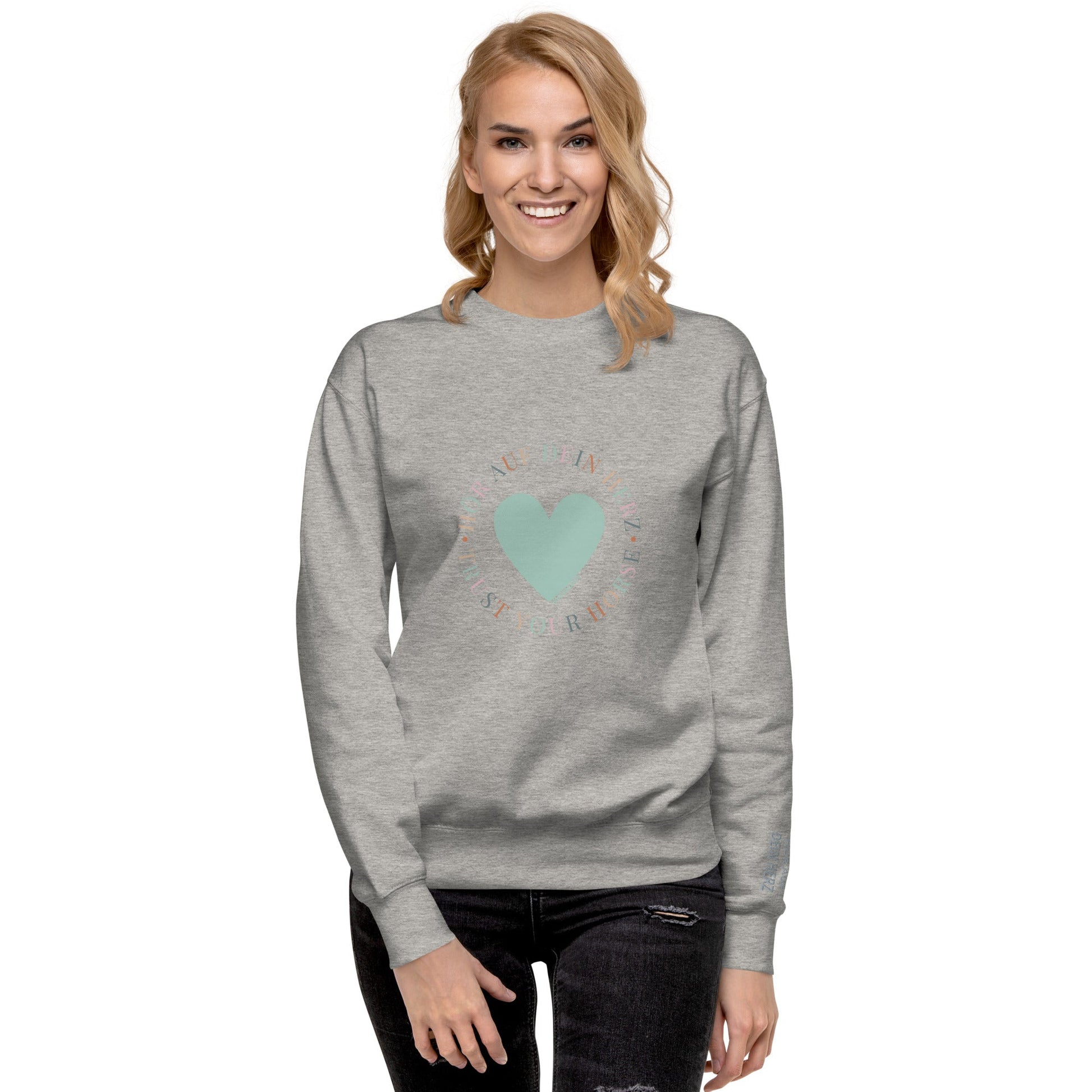 TRUST YOUR HORSE - @mindfulhorselove - Unisex - Premium - Pullover - HORSEANDANGELS