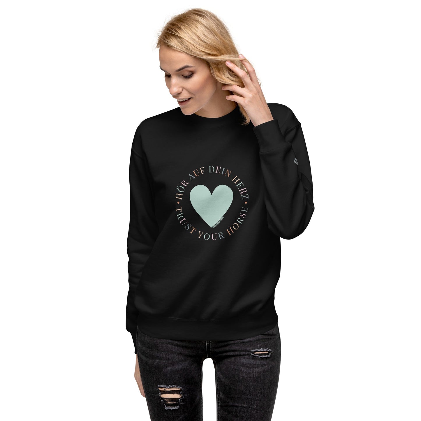 TRUST YOUR HORSE - @mindfulhorselove - Unisex - Premium - Pullover - HORSEANDANGELS