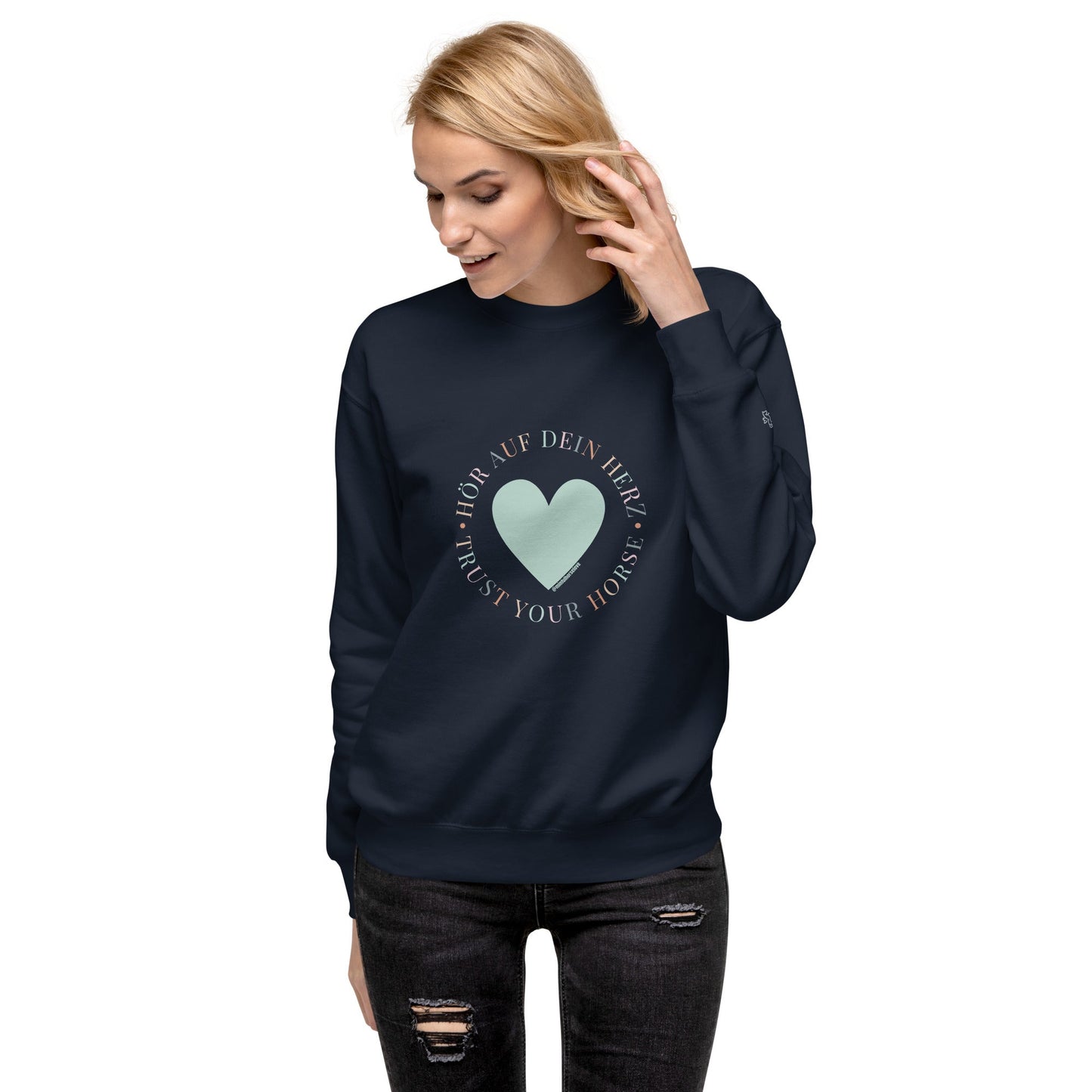 TRUST YOUR HORSE - @mindfulhorselove - Unisex - Premium - Pullover - HORSEANDANGELS