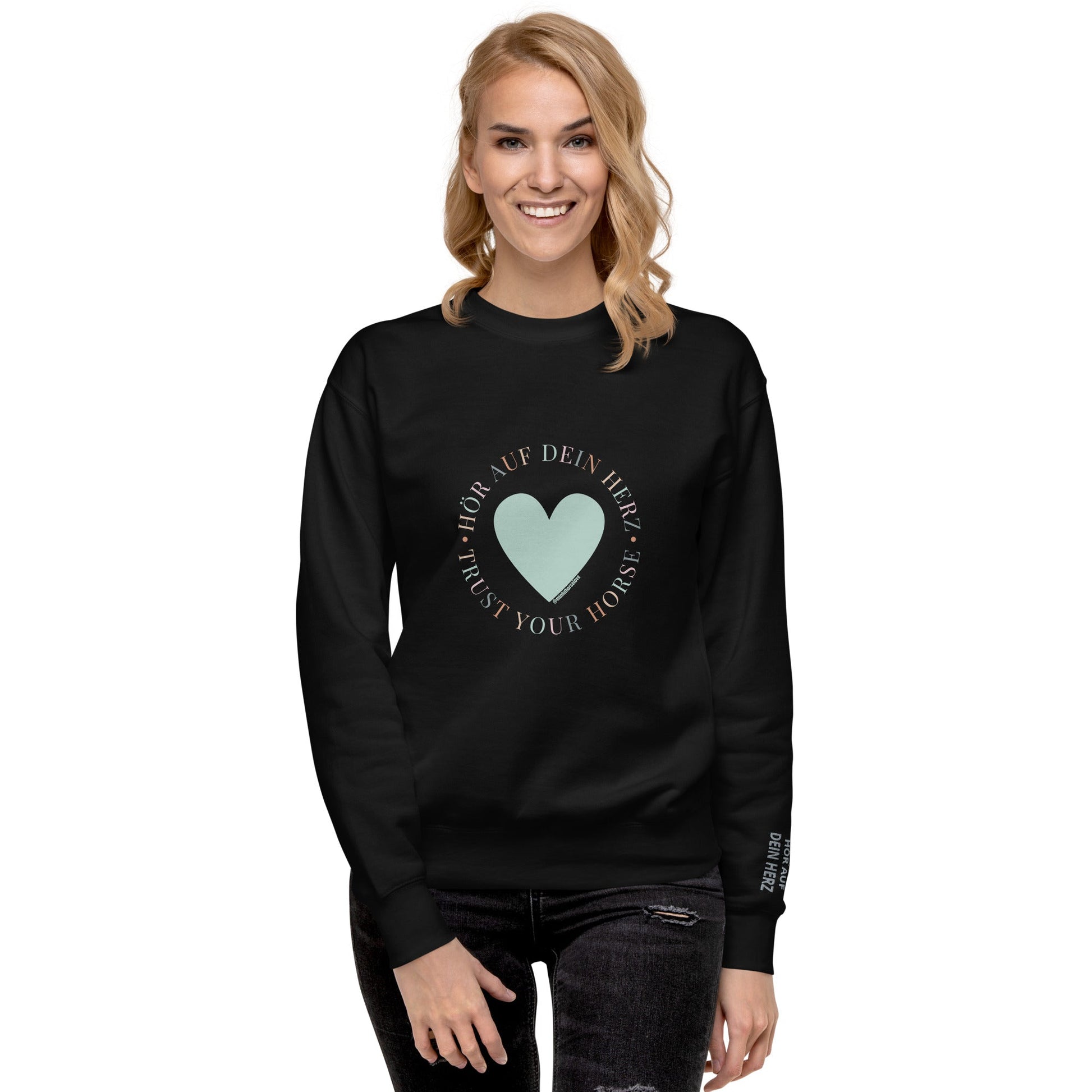 TRUST YOUR HORSE - @mindfulhorselove - Unisex - Premium - Pullover - HORSEANDANGELS
