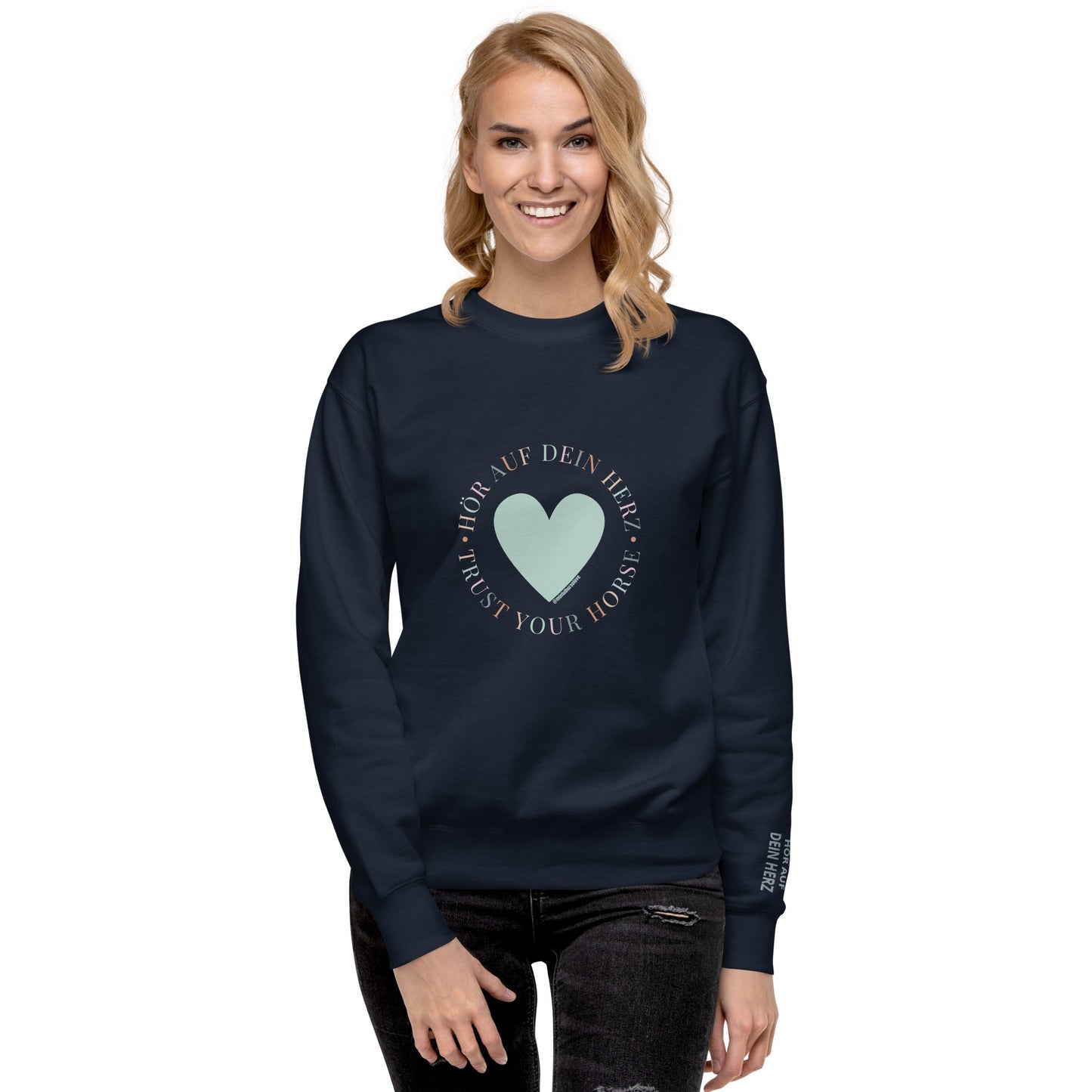 TRUST YOUR HORSE - @mindfulhorselove - Unisex - Premium - Pullover - HORSEANDANGELS