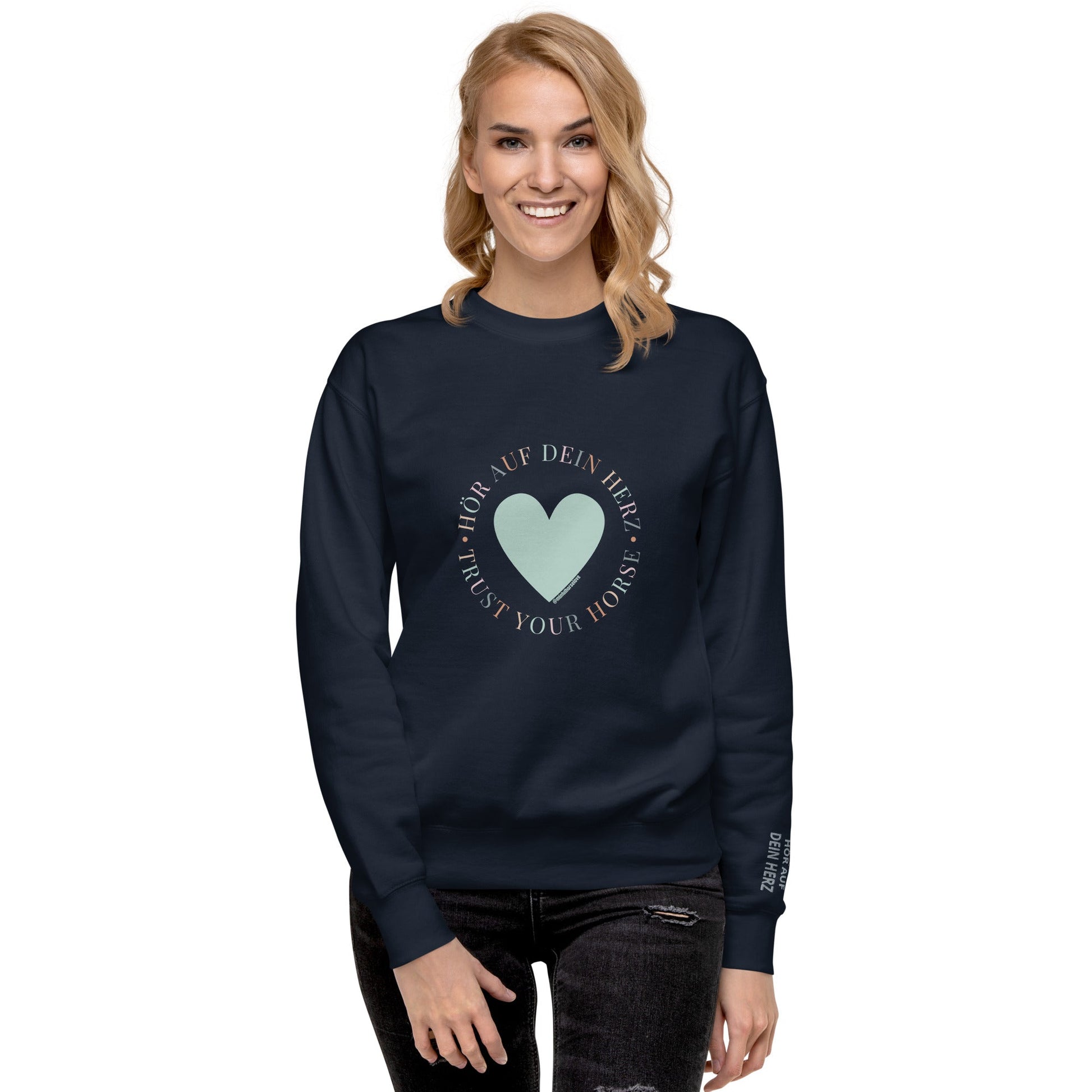 TRUST YOUR HORSE - @mindfulhorselove - Unisex - Premium - Pullover - HORSEANDANGELS