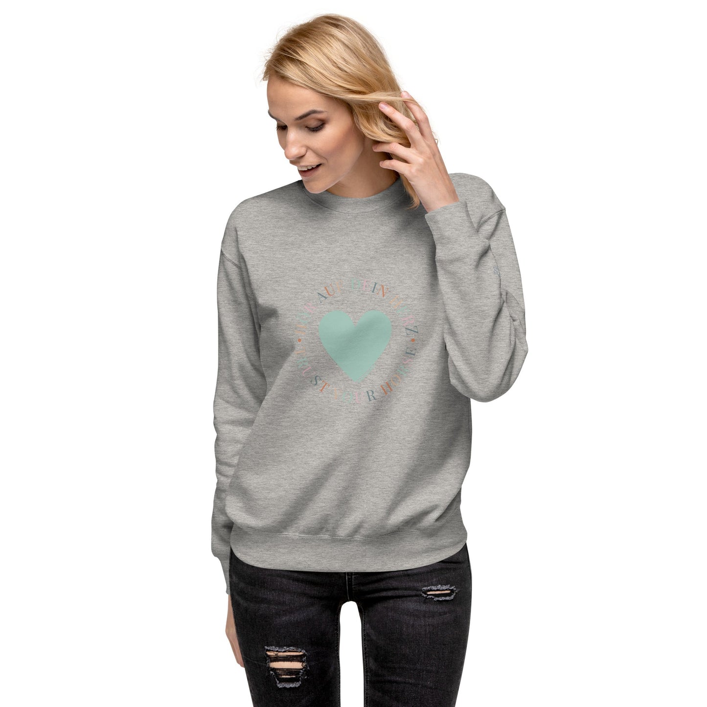 TRUST YOUR HORSE - @mindfulhorselove - Unisex - Premium - Pullover - HORSEANDANGELS