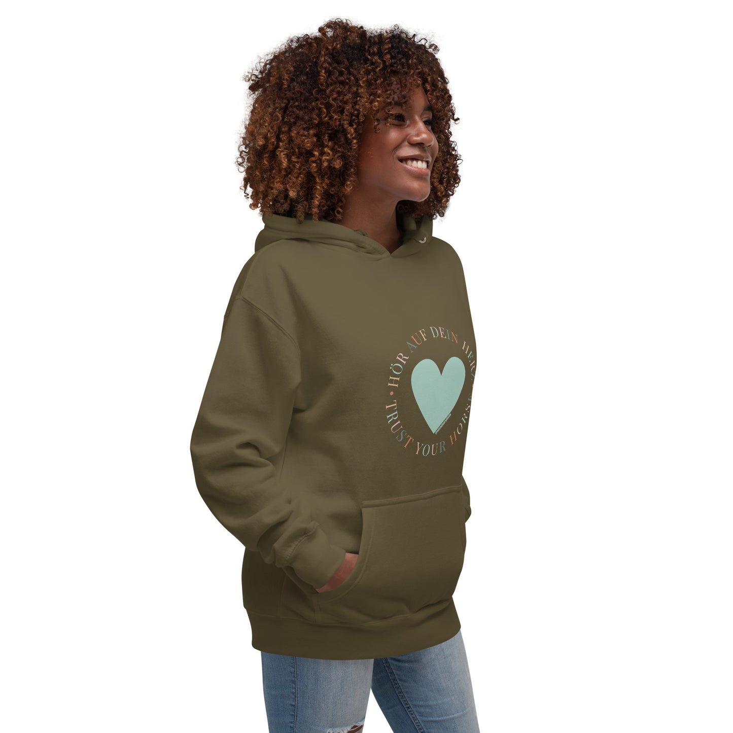 TRUST YOUR HORSE - @mindfulhorselove - Unisex-Kapuzenpullover