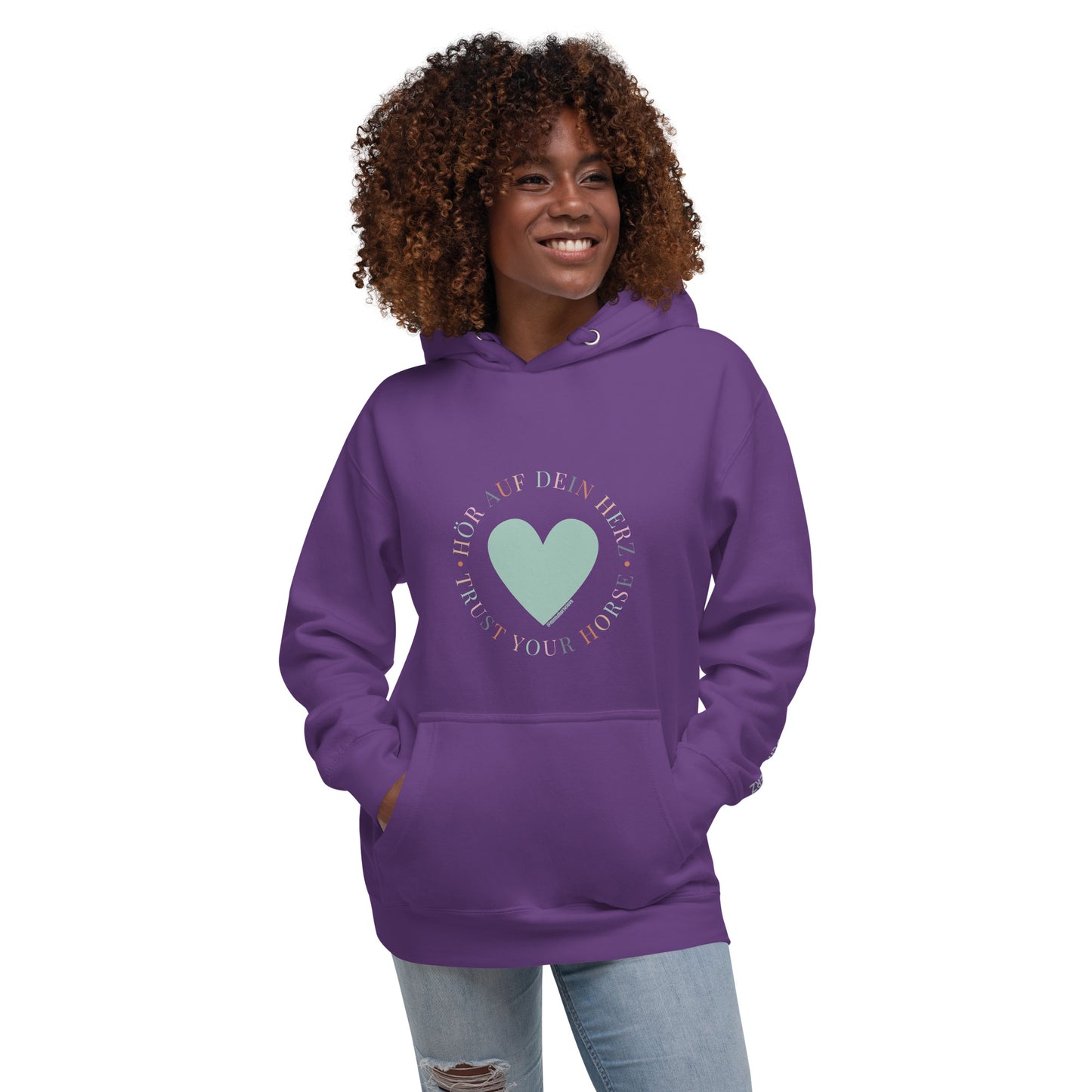 TRUST YOUR HORSE - @mindfulhorselove - Unisex-Kapuzenpullover
